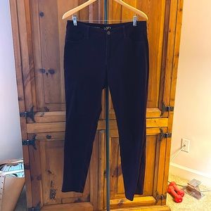 LOFT Curvy Skinny Corduroy Pants